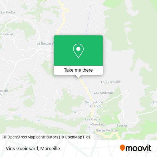 Vins Gueissard map