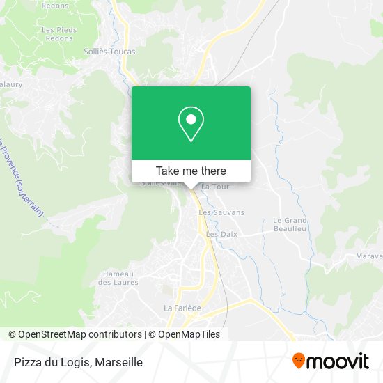 Pizza du Logis map