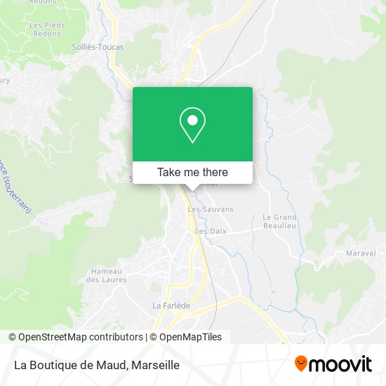La Boutique de Maud map