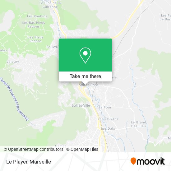 Le Player map