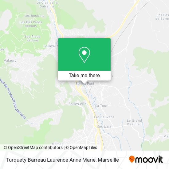 Turquety Barreau Laurence Anne Marie map