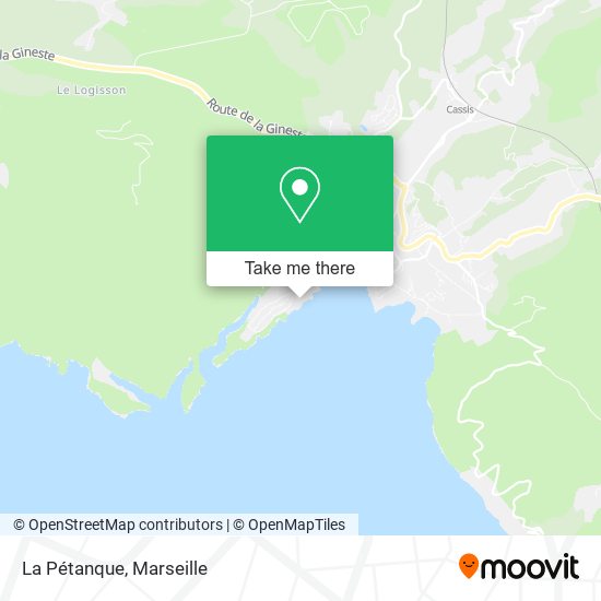 La Pétanque map