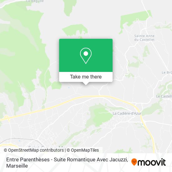 Entre Parenthèses - Suite Romantique Avec Jacuzzi map