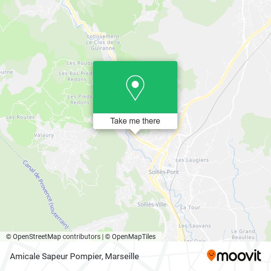 Amicale Sapeur Pompier map