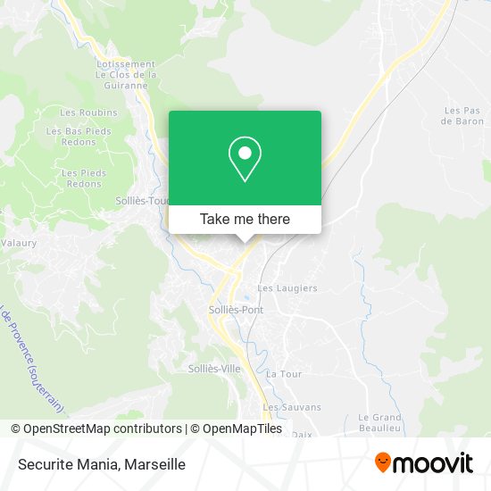 Securite Mania map