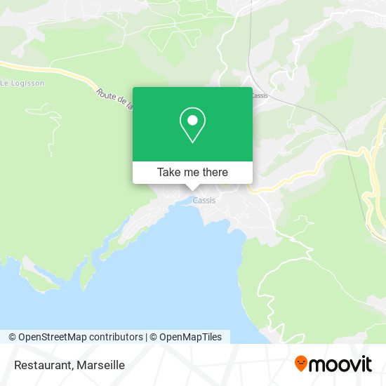 Restaurant map