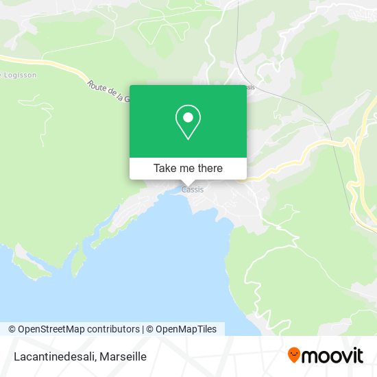Lacantinedesali map