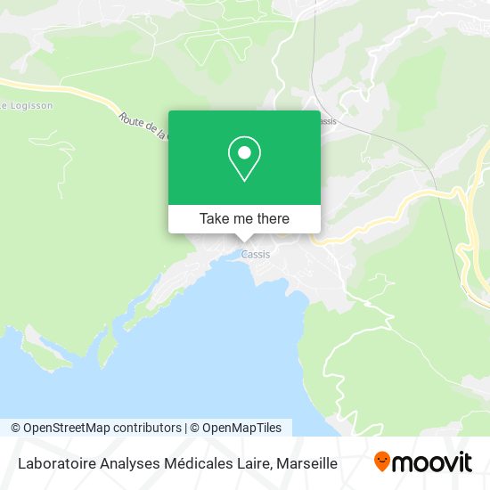 Laboratoire Analyses Médicales Laire map