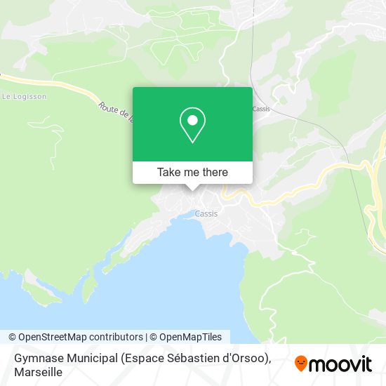 Gymnase Municipal (Espace Sébastien d'Orsoo) map