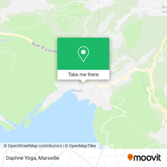 Daphné Yoga map
