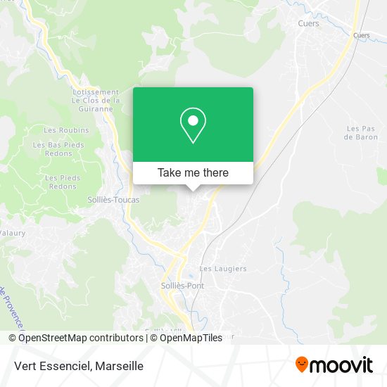 Vert Essenciel map