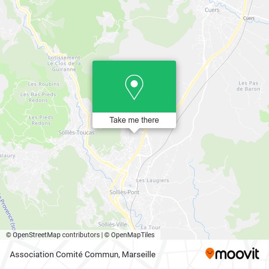 Association Comité Commun map
