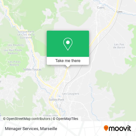 Ménager Services map