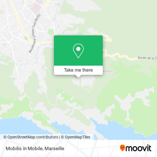 Mobilis in Mobile map