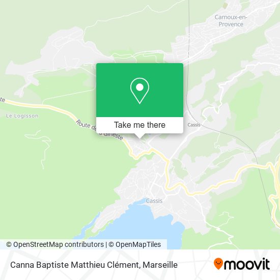 Canna Baptiste Matthieu Clément map