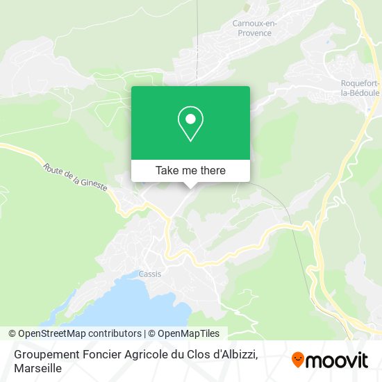 Groupement Foncier Agricole du Clos d'Albizzi map