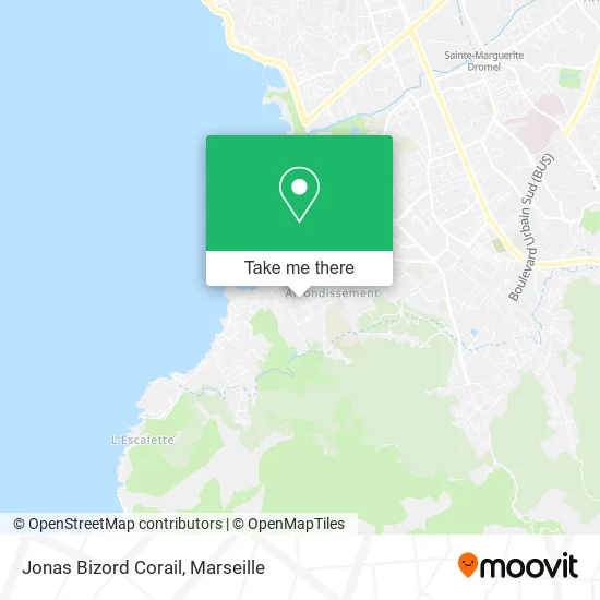 Jonas Bizord Corail map