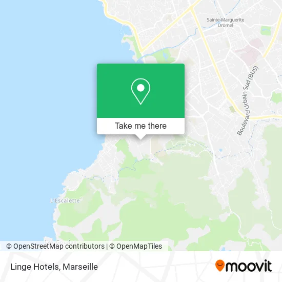 Linge Hotels map