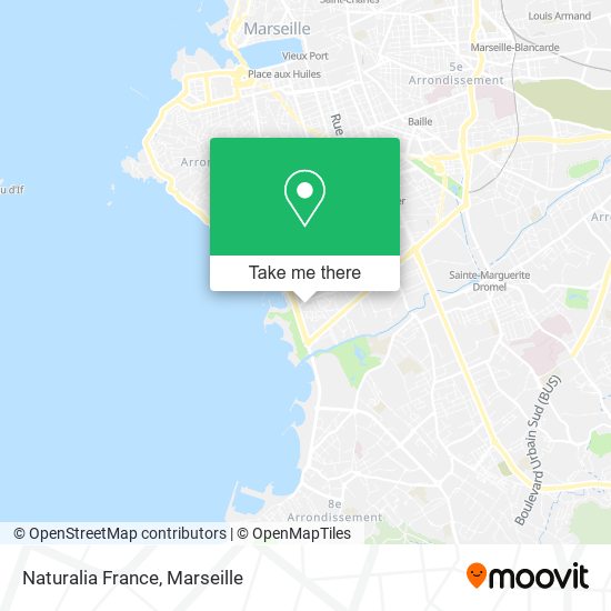 Mapa Naturalia France