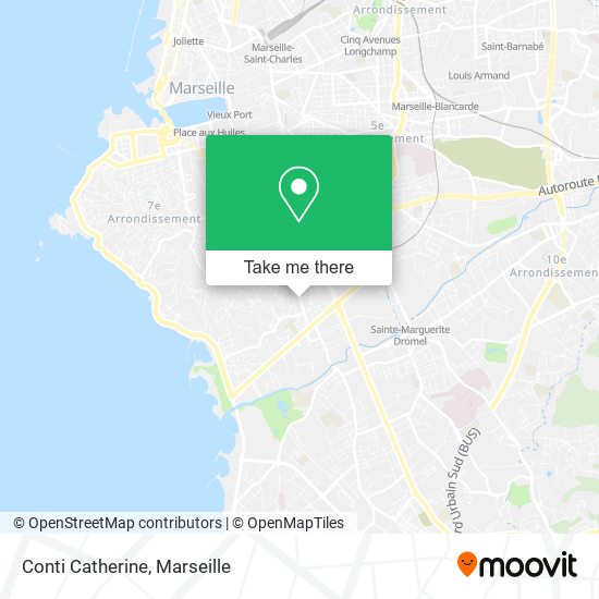 Conti Catherine map