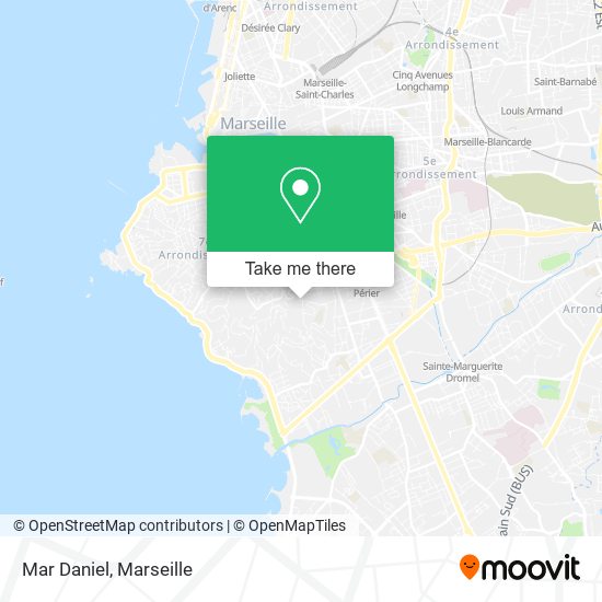 Mar Daniel map