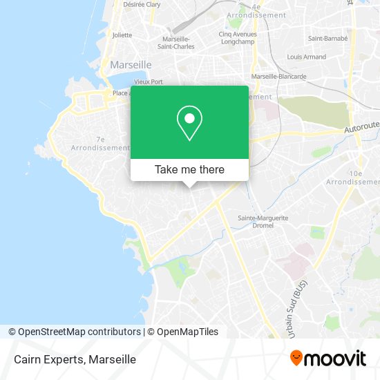 Cairn Experts map