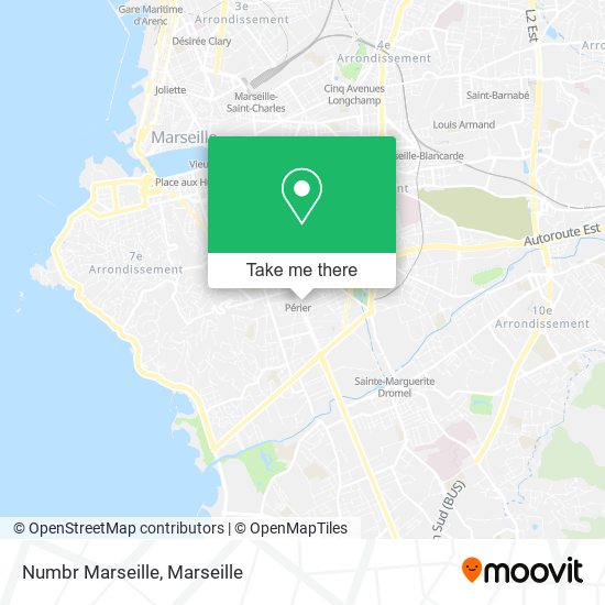 Numbr Marseille map