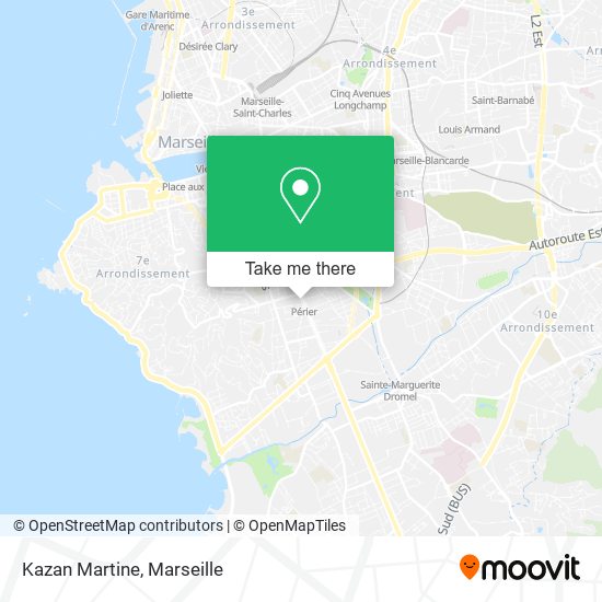 Kazan Martine map