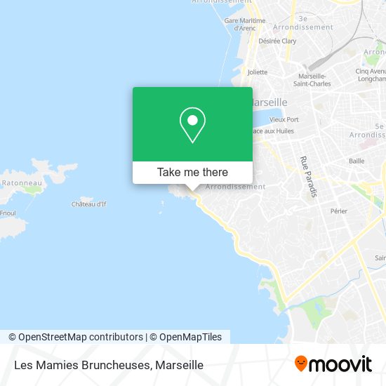 Les Mamies Bruncheuses map