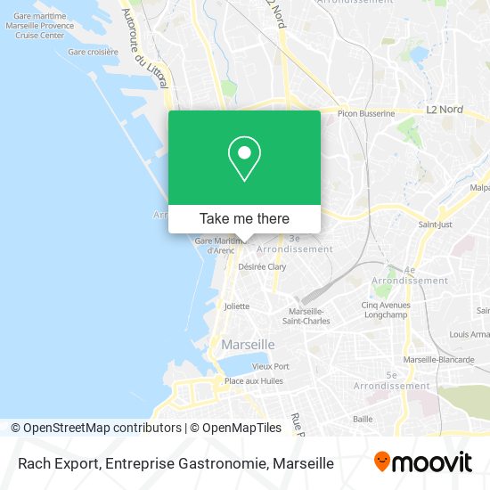 Rach Export, Entreprise Gastronomie map