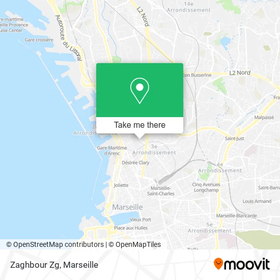 Zaghbour Zg map
