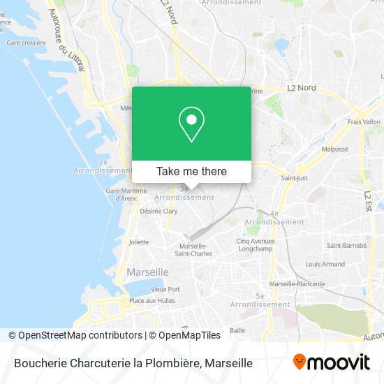Boucherie Charcuterie la Plombière map