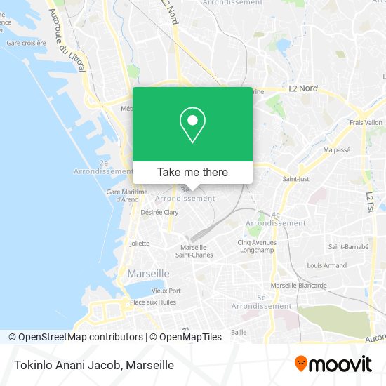 Tokinlo Anani Jacob map
