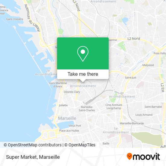 Mapa Super Market