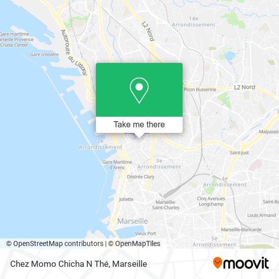 Chez Momo Chicha N Thé map
