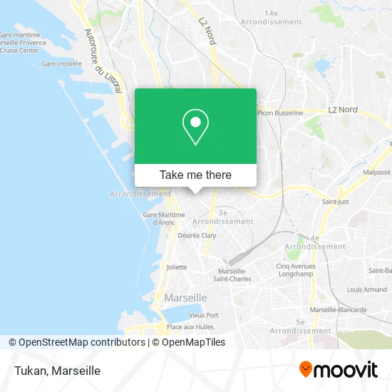 Tukan map