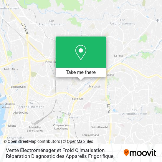 Mapa Vente Électroménager et Froid Climatisation Réparation Diagnostic des Appareils Frigorifique