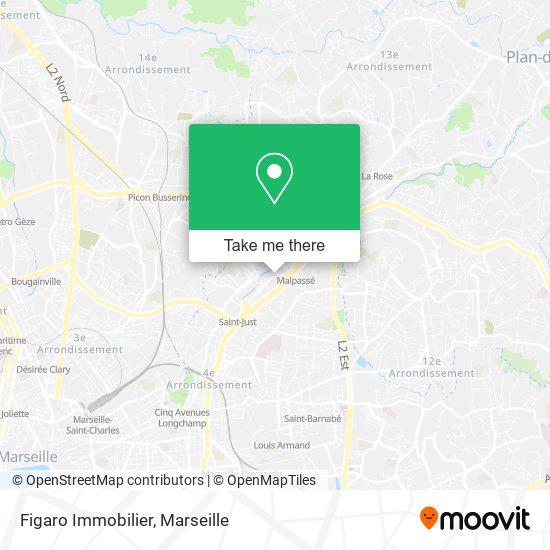 Figaro Immobilier map