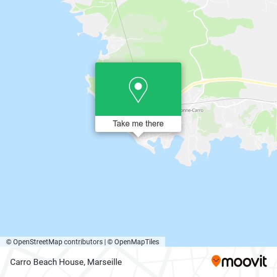 Mapa Carro Beach House