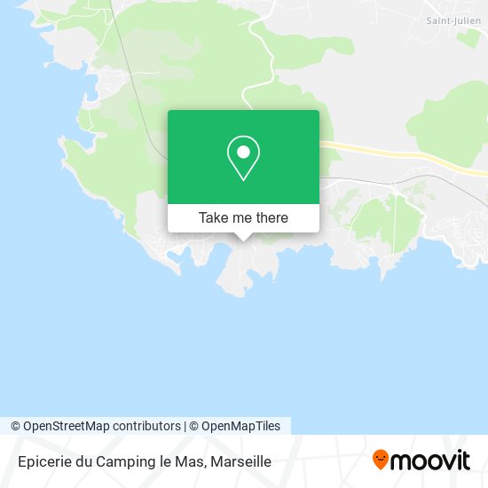 Epicerie du Camping le Mas map