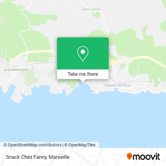 Snack Chez Fanny map