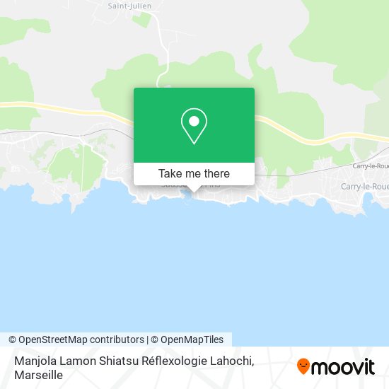 Manjola Lamon Shiatsu Réflexologie Lahochi map