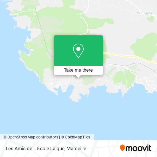 Les Amis de L École Laïque map