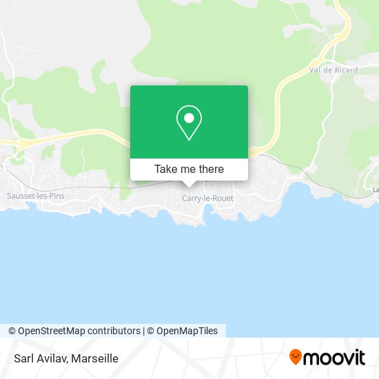Sarl Avilav map