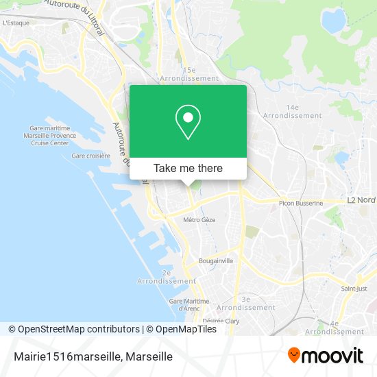 Mairie1516marseille map