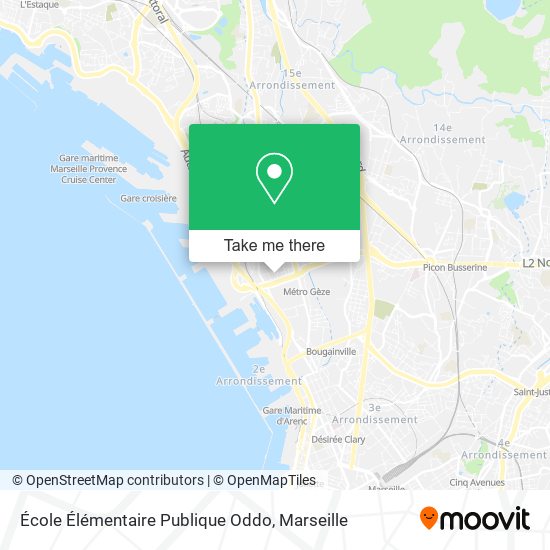École Élémentaire Publique Oddo map
