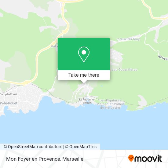 Mon Foyer en Provence map