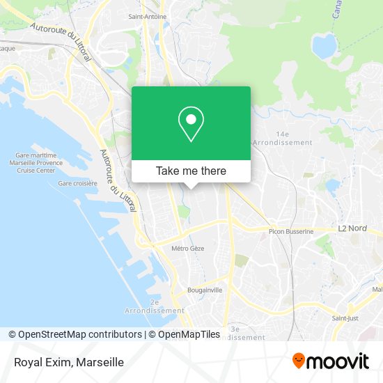 Royal Exim map