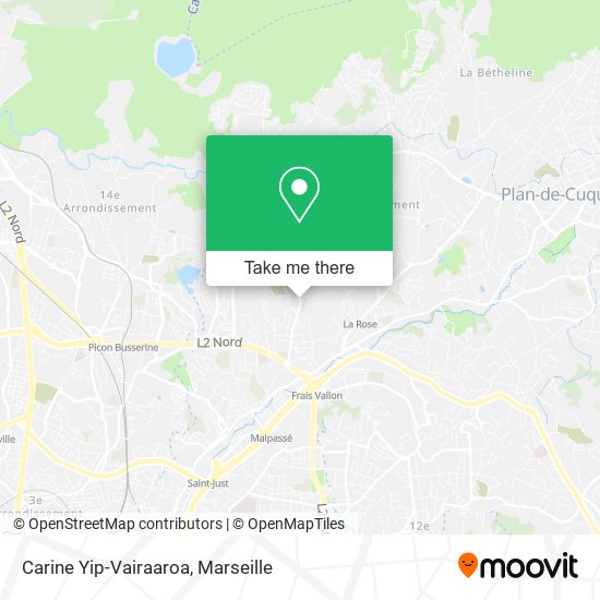 Carine Yip-Vairaaroa map