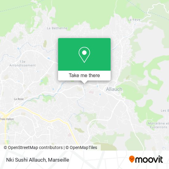 Nki Sushi Allauch map